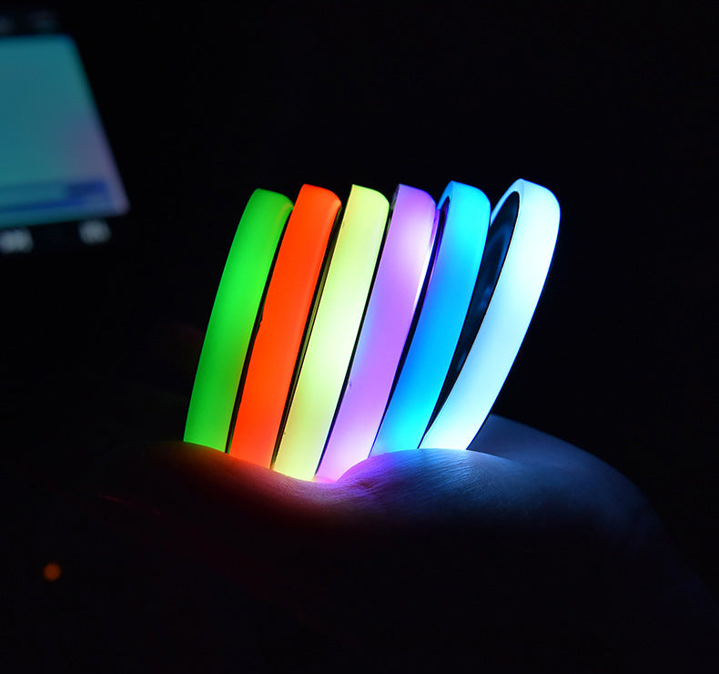 Amazing Colorful LED light Non-slip car coasters - My Store