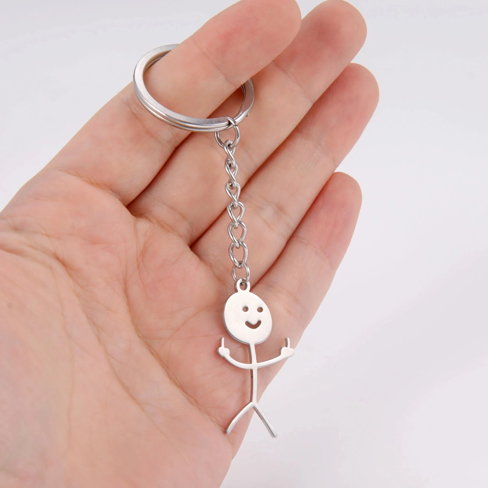 Funny Stick Man Keychains - My Store