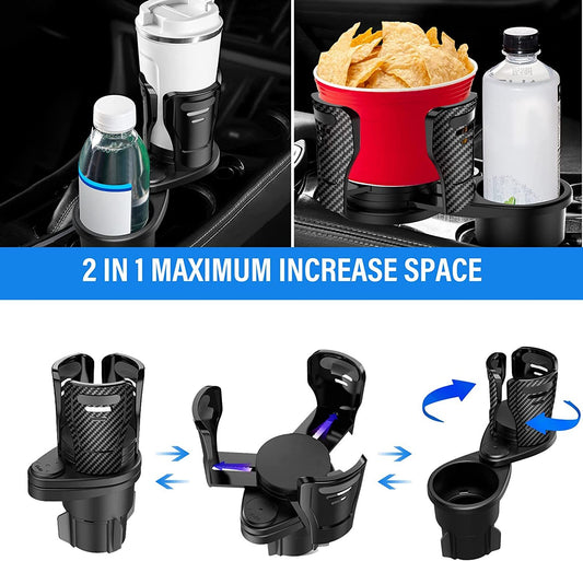 Fantastic Problem Solving Universal Car Bottle Holder 360-Rotatable Accessory - My Store